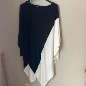 WHBM poncho with sleeves